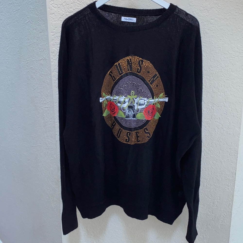 Lauren Moshi New Guns N Roses Cashmere Sweater